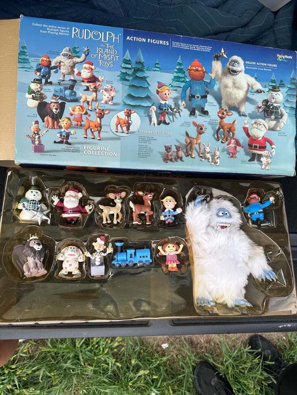 Vintage 2001 Rudolph and the Island of Misfit Toys Deluxe Action Figure Collecti